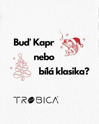 🎄 Buď Kapr… nebo bílá klasika? Vánoce mají mnoho podob – stejně jako náš vánoční blend 100% Arabica ☕️ Každý rok ho...